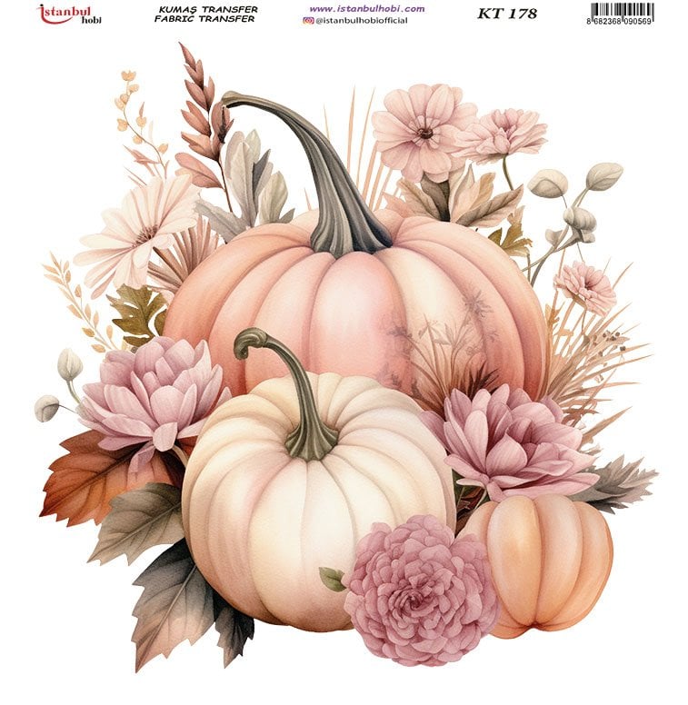 Kumaş Transfer Kağıdı 20x20cm KT-178