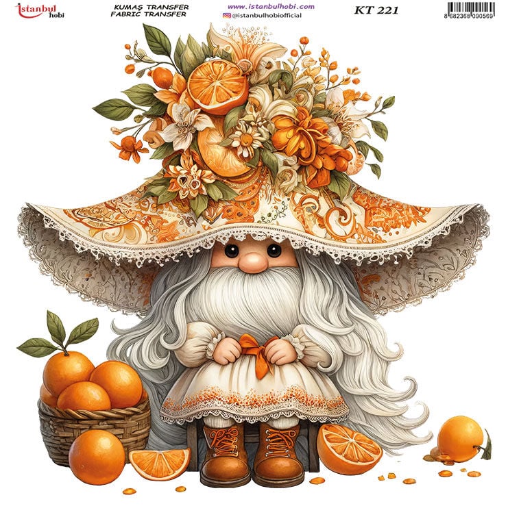 Kumaş Transfer Kağıdı 20x20cm KT-221