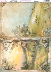 Pirinç Dekopaj Kağıdı 30x42cm PT-4384