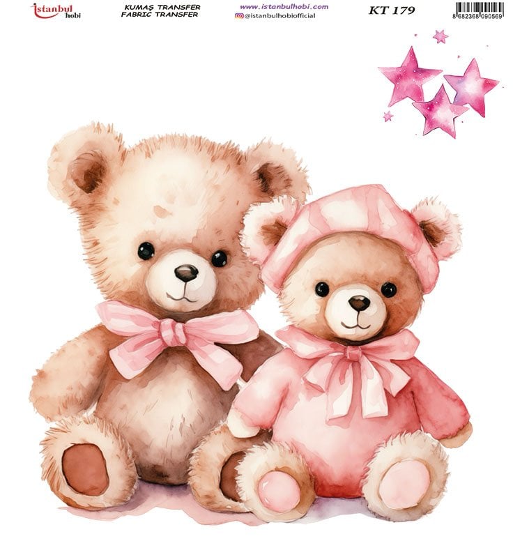 Kumaş Transfer Kağıdı 20x20cm KT-179