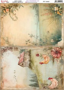 Pirinç Dekopaj Kağıdı 30x42cm PT-4385