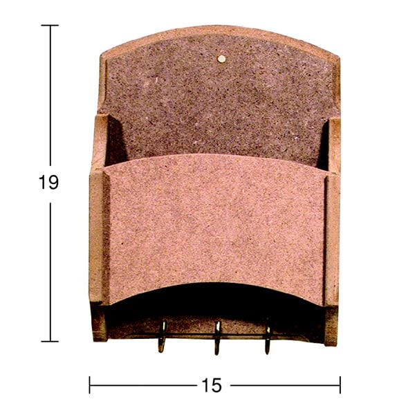 Ahşap Minik Anahtarlık 19x15cm A023