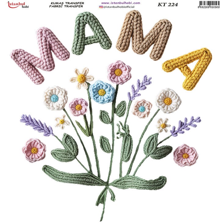 Kumaş Transfer Kağıdı 20x20cm KT-224
