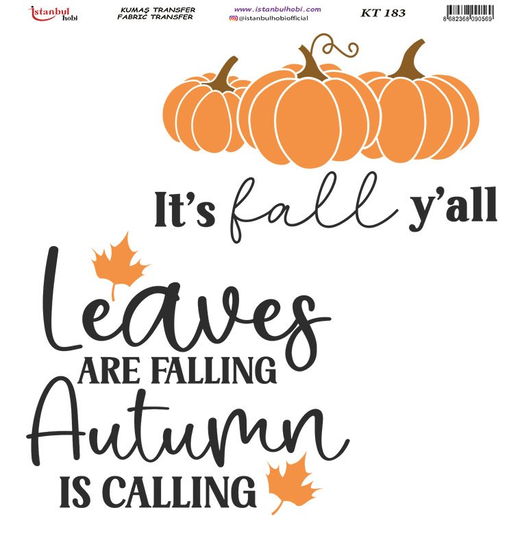 Kumaş Transfer Kağıdı 20x20cm KT-183