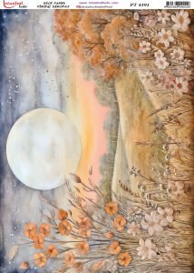 Pirinç Dekopaj Kağıdı 30x42cm PT-4391