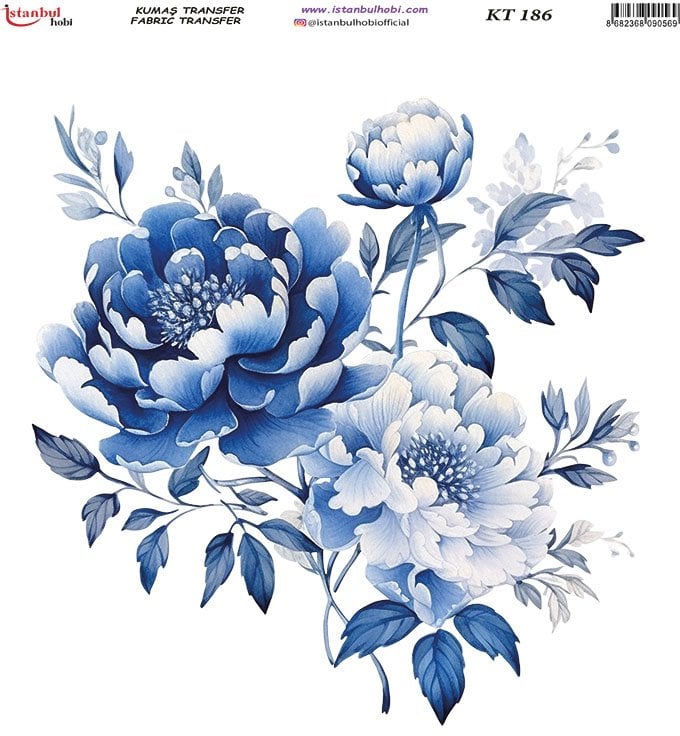 Kumaş Transfer Kağıdı 20x20cm KT-186