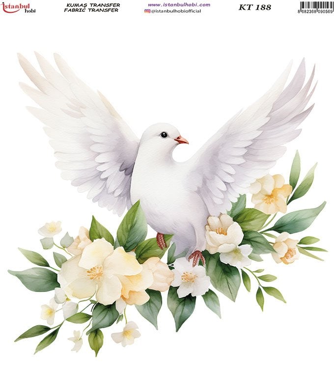 Kumaş Transfer Kağıdı 20x20cm KT-188
