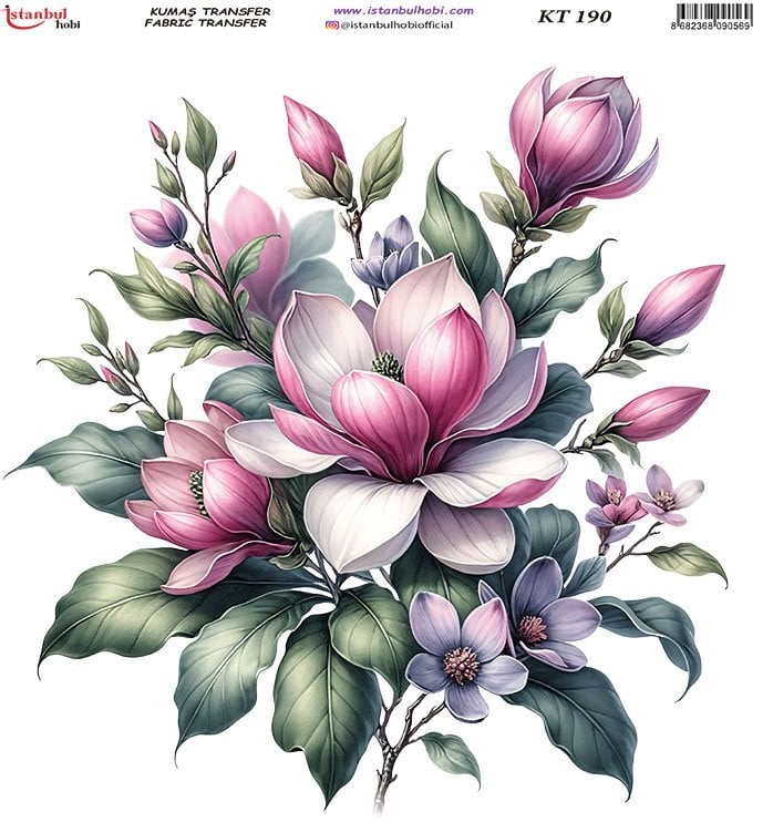 Kumaş Transfer Kağıdı 20x20cm KT-190