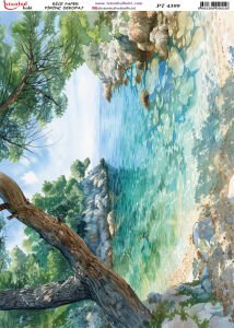 Pirinç Dekopaj Kağıdı 30x42cm PT-4399