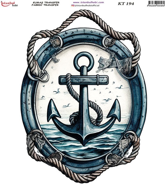 Kumaş Transfer Kağıdı 20x20cm KT-194