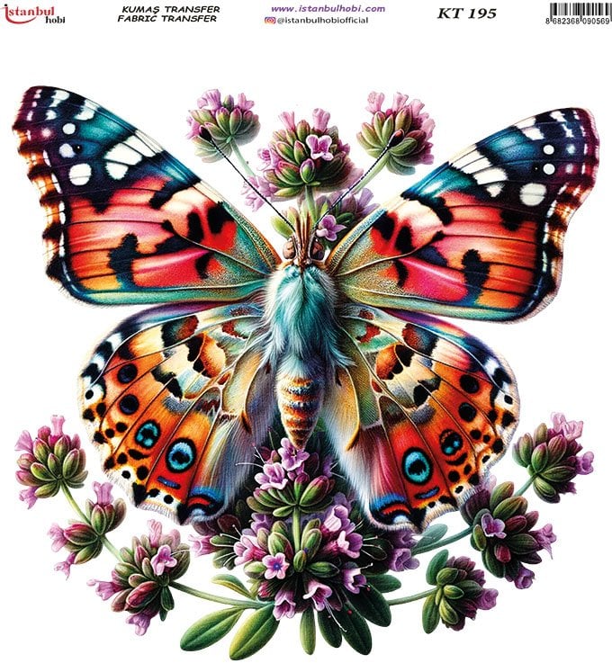 Kumaş Transfer Kağıdı 20x20cm KT-195