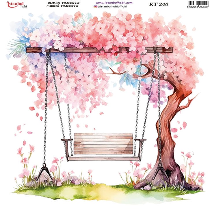 Kumaş Transfer Kağıdı 20x20cm KT-240