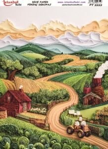 Pirinç Dekopaj Kağıdı 30x42cm PT-3553