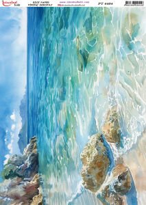 Pirinç Dekopaj Kağıdı 30x42cm PT-4404