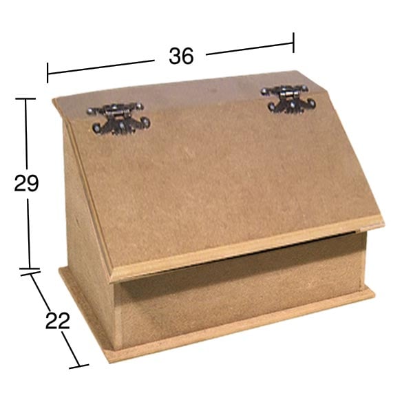 Ahşap Kırık Ekmeklik 36x22cm E325