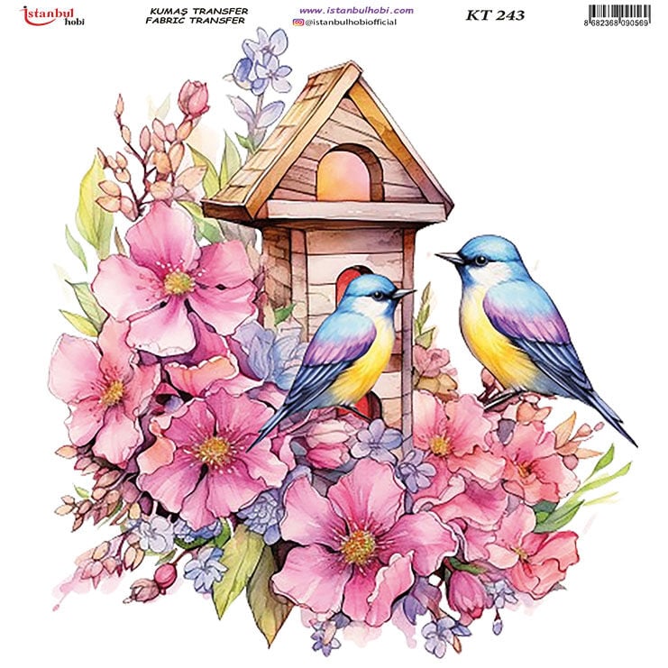 Kumaş Transfer Kağıdı 20x20cm KT-243