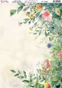 Pirinç Dekopaj Kağıdı 30x42cm PT-4406