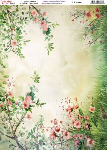 Pirinç Dekopaj Kağıdı 30x42cm PT-4407
