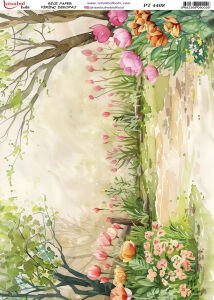 Pirinç Dekopaj Kağıdı 30x42cm PT-4408