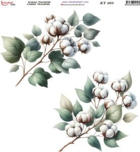 Kumaş Transfer Kağıdı 20x20cm KT-203