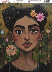 Pirinç Dekopaj Kağıdı 30x42cm PT-2560
