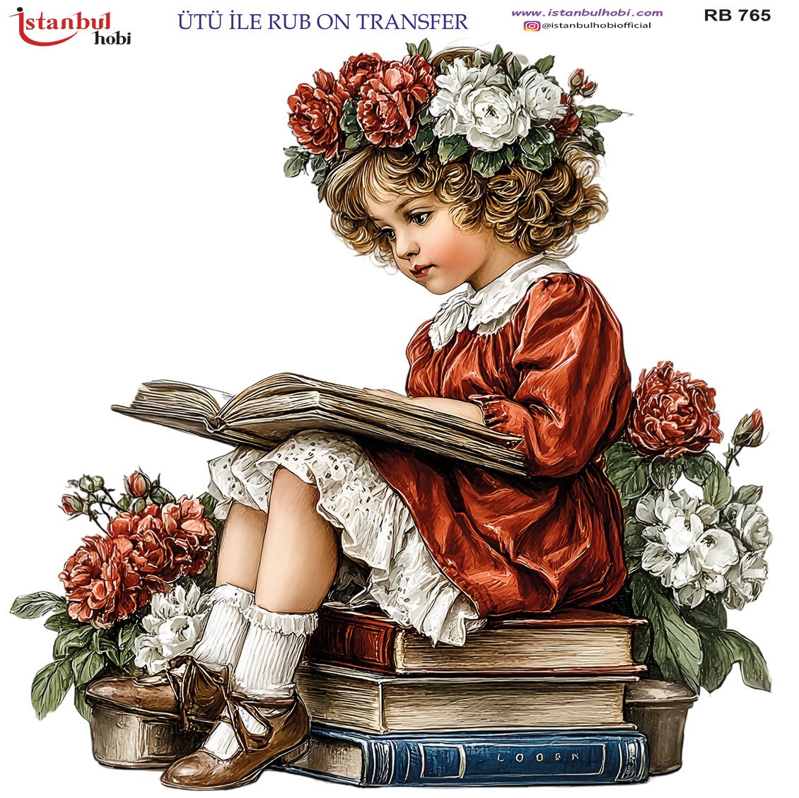 Ütü İle Rub On Transfer 30x30cm RB765