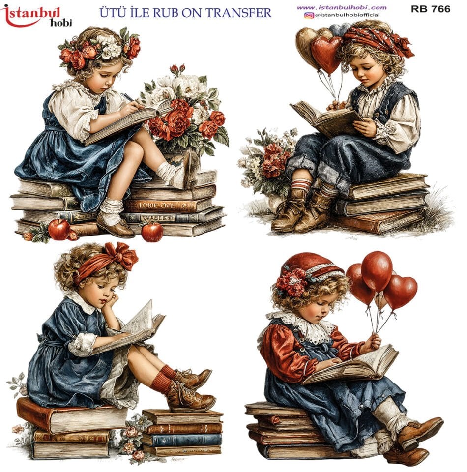 Ütü İle Rub On Transfer 30x30cm RB766