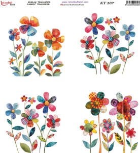 Kumaş Transfer Kağıdı 20x20cm KT-207