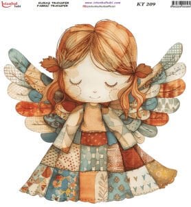 Kumaş Transfer Kağıdı 20x20cm KT-209