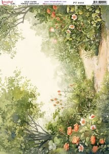 Pirinç Dekopaj Kağıdı 30x42cm PT-4416