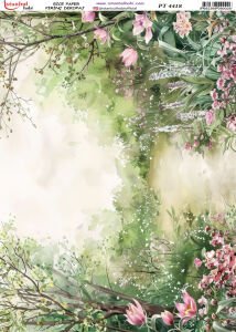 Pirinç Dekopaj Kağıdı 30x42cm PT-4418