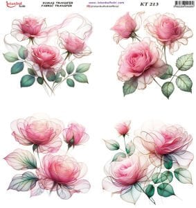 Kumaş Transfer Kağıdı 20x20cm KT-213