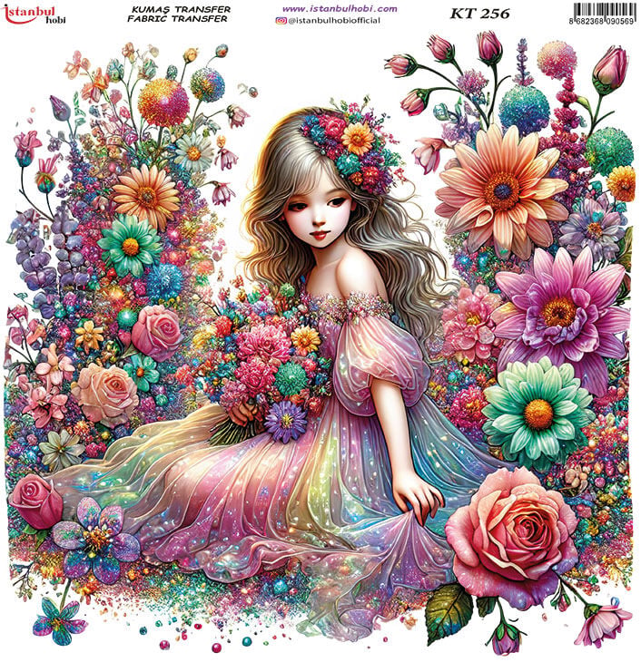 Kumaş Transfer Kağıdı 20x20cm KT-256