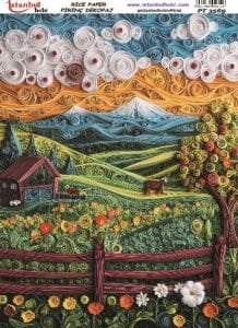 Pirinç Dekopaj Kağıdı 30x42cm PT-3569