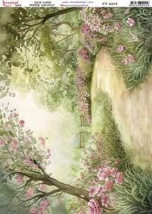 Pirinç Dekopaj Kağıdı 30x42cm PT-4419