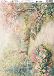 Pirinç Dekopaj Kağıdı 30x42cm PT-4420