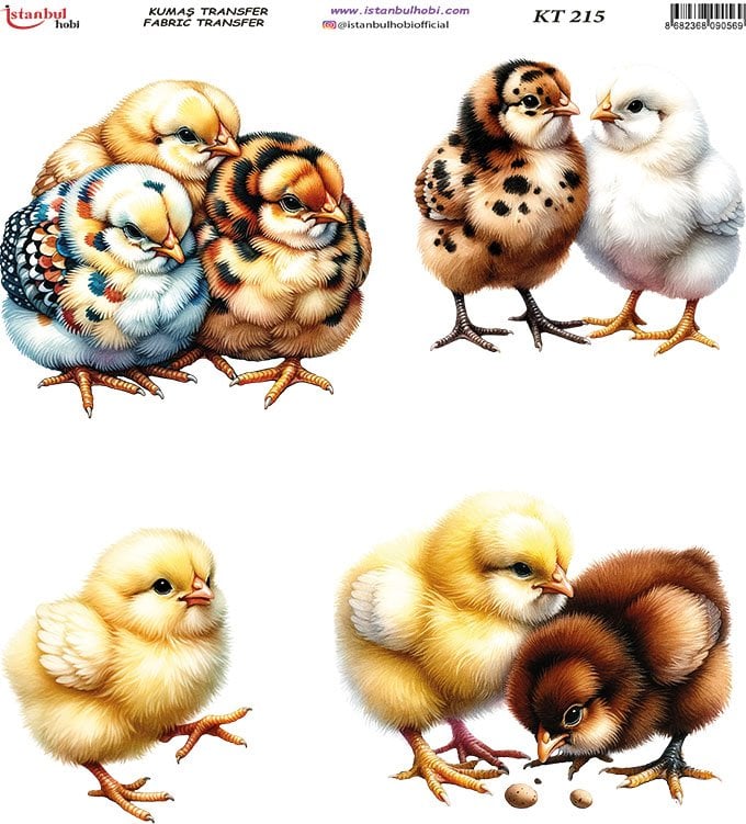 Kumaş Transfer Kağıdı 20x20cm KT-215