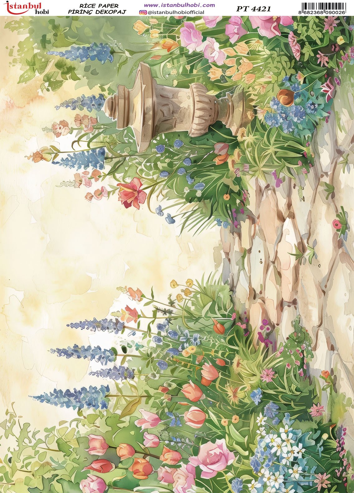 Pirinç Dekopaj Kağıdı 30x42cm PT-4421