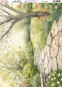 Pirinç Dekopaj Kağıdı 30x42cm PT-4423