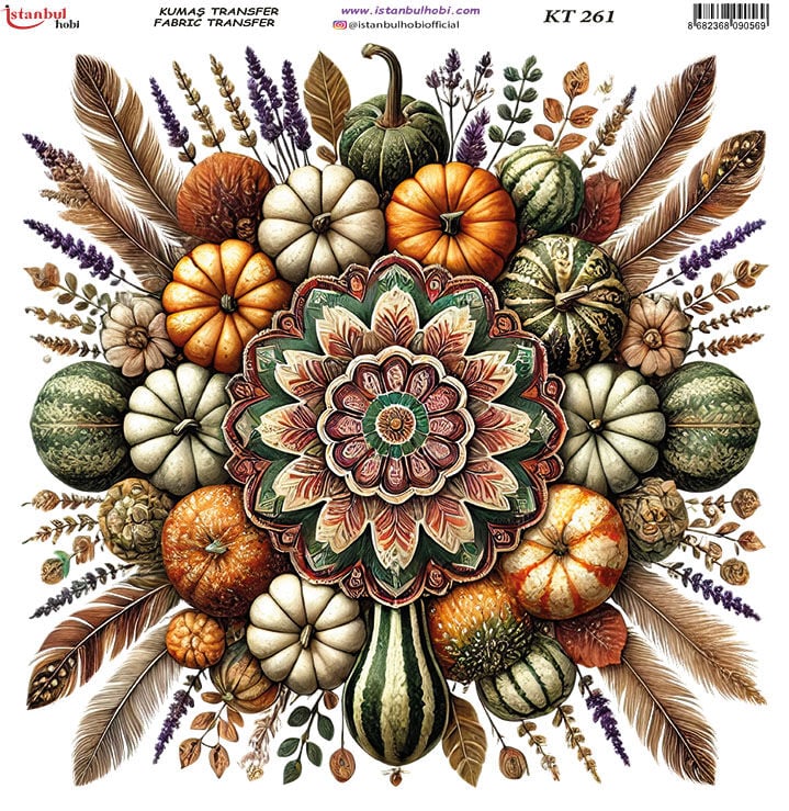 Kumaş Transfer Kağıdı 20x20cm KT-261
