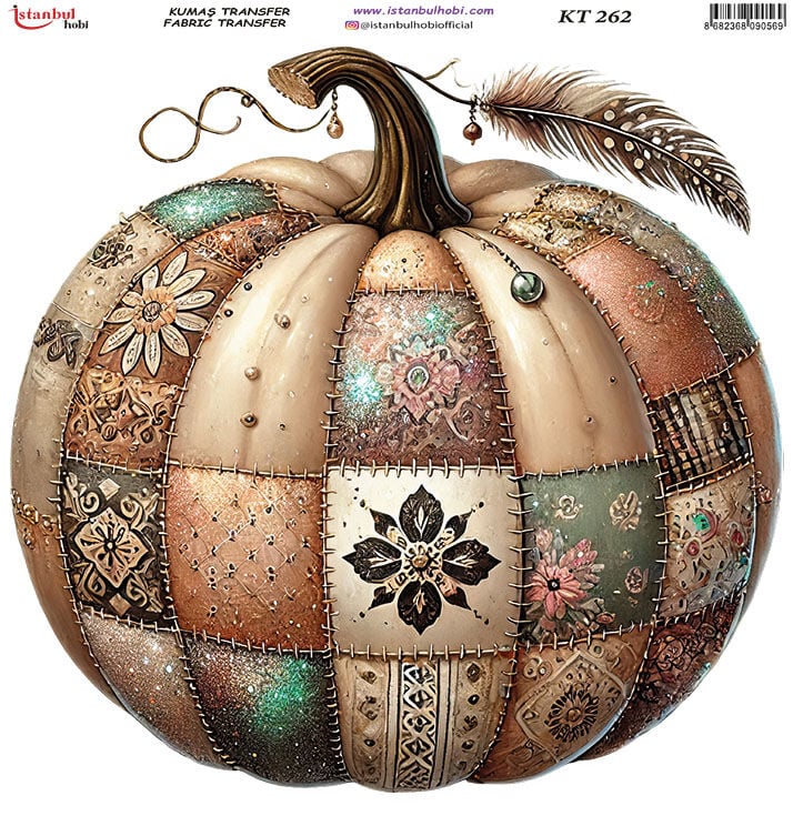 Kumaş Transfer Kağıdı 20x20cm KT-262