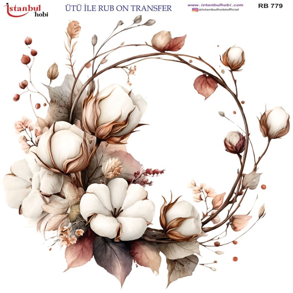 Ütü İle Rub On Transfer 30x30cm RB779