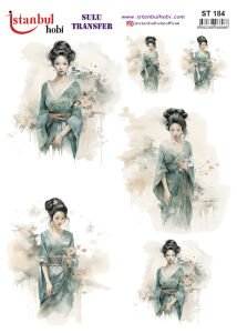 Sulu Transfer Kağıdı 25x35cm ST-184