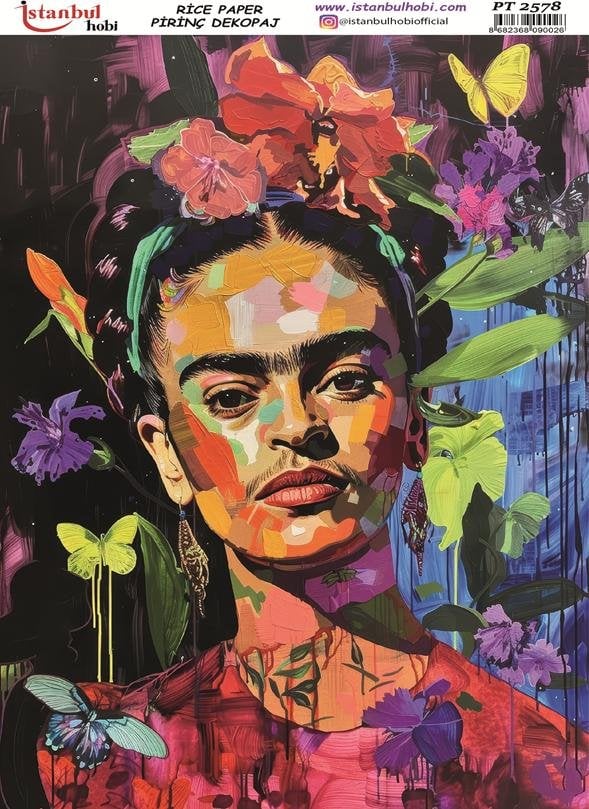 Pirinç Dekopaj Kağıdı 30x42cm PT-2578
