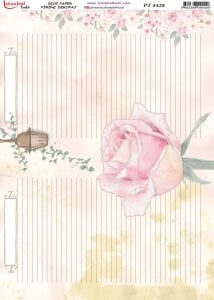 Pirinç Dekopaj Kağıdı 30x42cm PT-4428