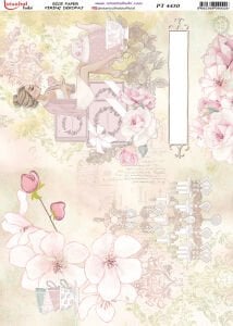 Pirinç Dekopaj Kağıdı 30x42cm PT-4430