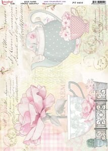 Pirinç Dekopaj Kağıdı 30x42cm PT-4431