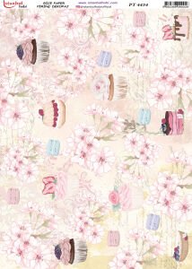 Pirinç Dekopaj Kağıdı 30x42cm PT-4434