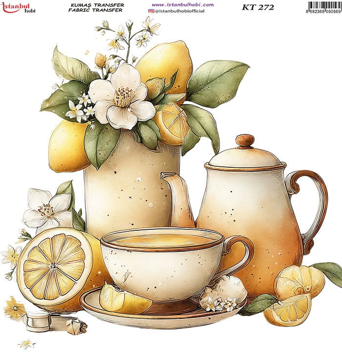 Kumaş Transfer Kağıdı 20x20cm KT-272