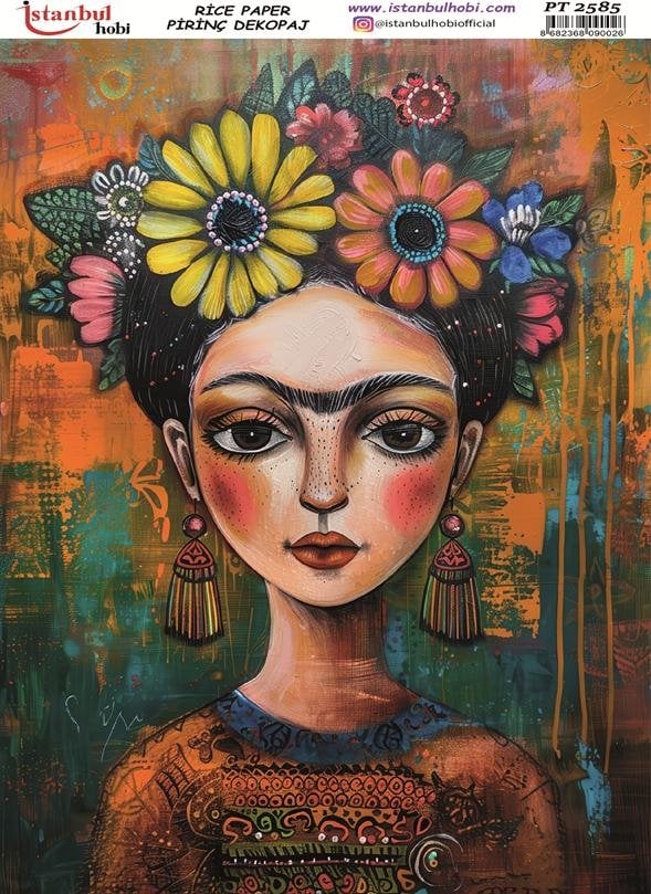 Pirinç Dekopaj Kağıdı 30x42cm PT-2585